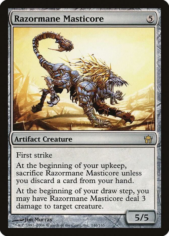 Razormane Masticore (146) [Fifth Dawn]