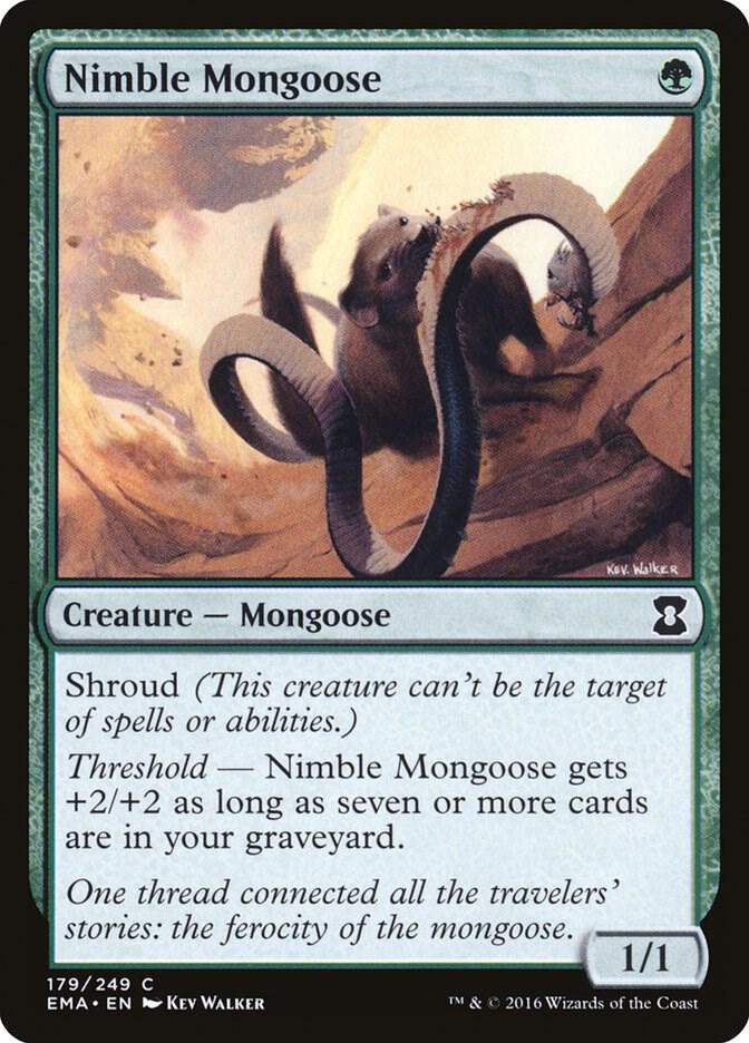 Nimble Mongoose (179) [Eternal Masters]