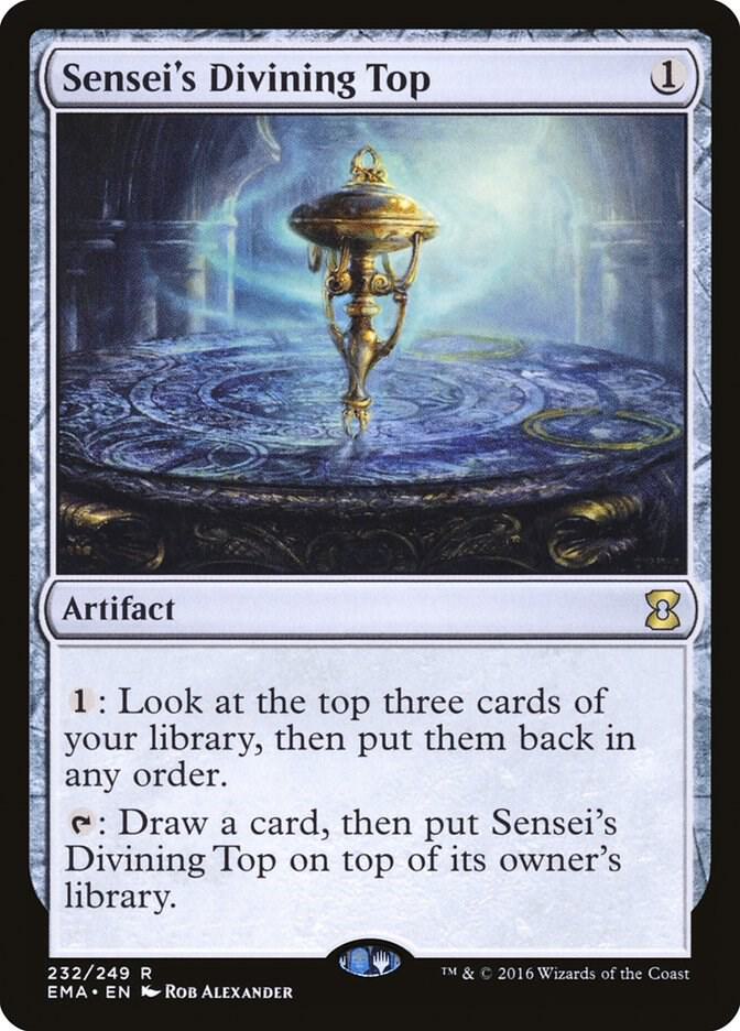 Sensei's Divining Top (232) [Eternal Masters]
