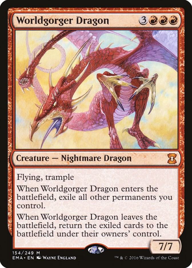 Worldgorger Dragon (154) [Eternal Masters]