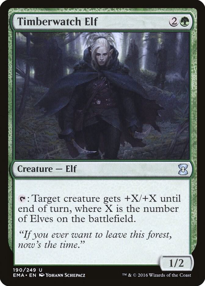 Timberwatch Elf (190) [Eternal Masters]