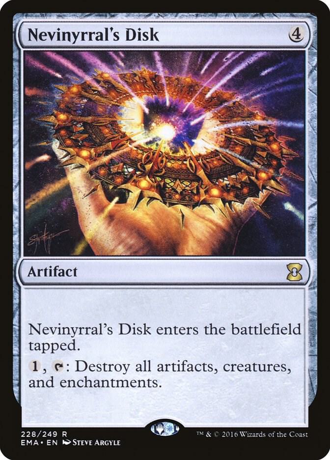 Nevinyrral's Disk (228) [Eternal Masters]