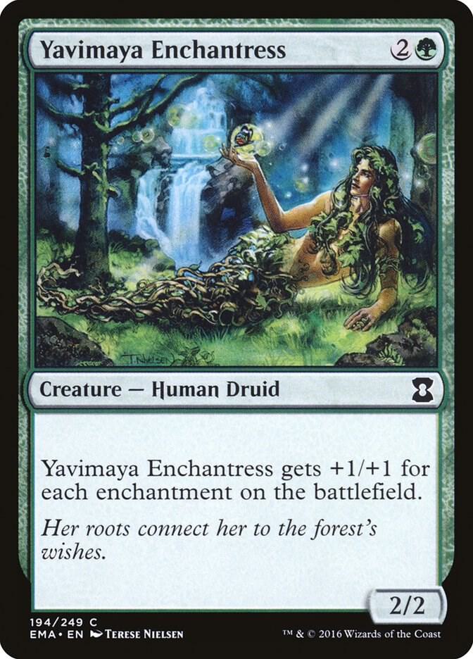 Yavimaya Enchantress (194) [Eternal Masters]