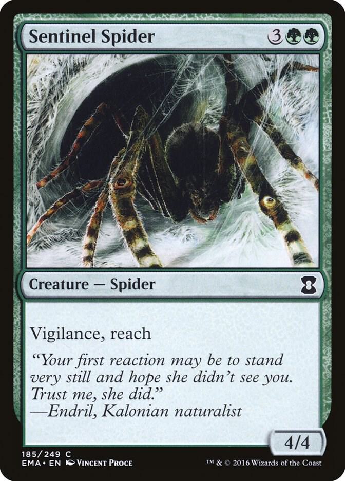Sentinel Spider (185) [Eternal Masters]