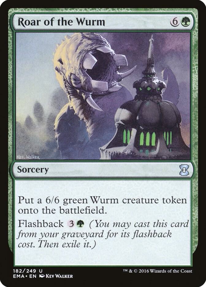 Roar of the Wurm (182) [Eternal Masters]