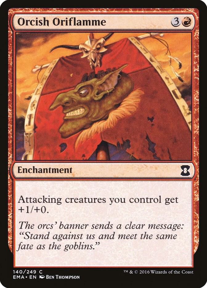 Orcish Oriflamme (140) [Eternal Masters]