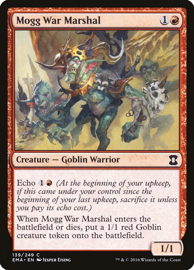 Mogg War Marshal (139) [Eternal Masters]