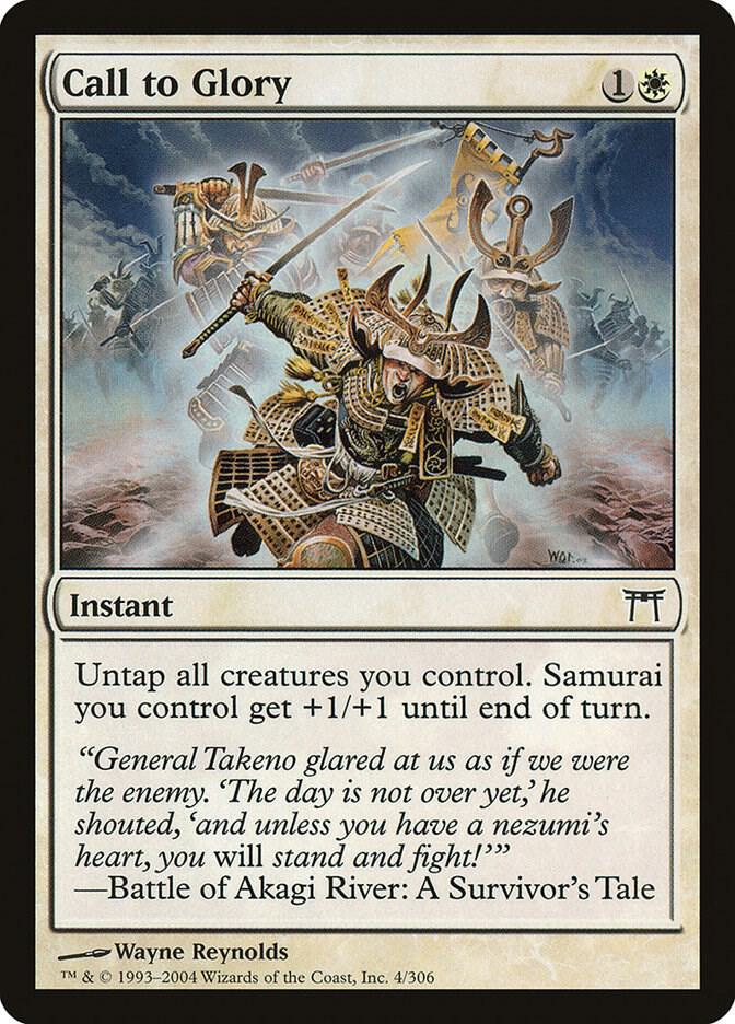 Call to Glory (4) [Champions of Kamigawa]