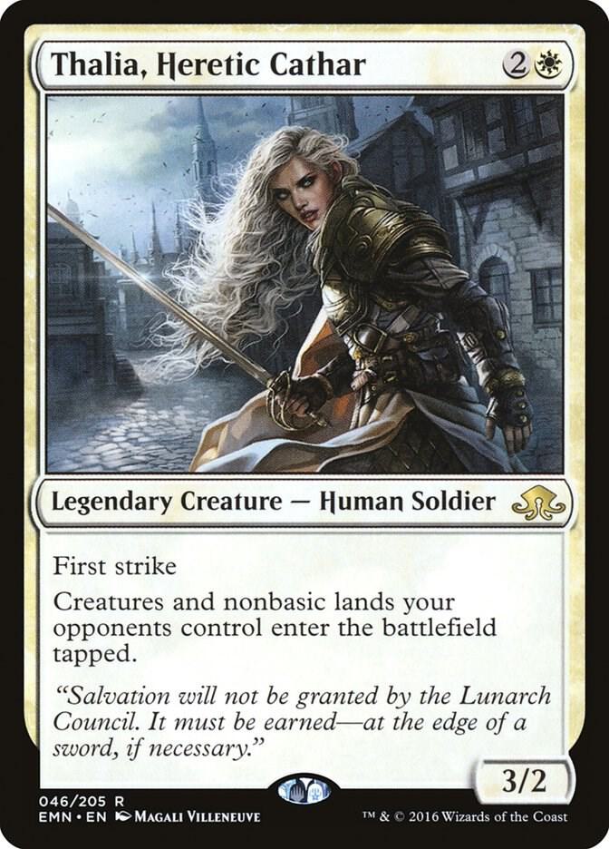 Thalia, Heretic Cathar (46) [Eldritch Moon]