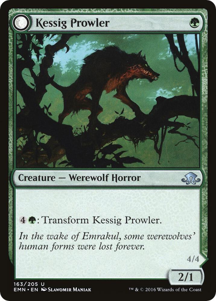 Kessig Prowler (163) [Eldritch Moon]