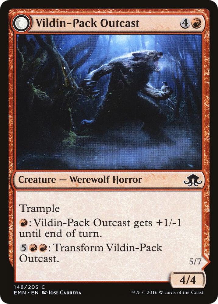 Vildin-Pack Outcast (148) [Eldritch Moon]