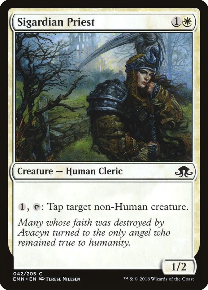 Sigardian Priest (42) [Eldritch Moon]