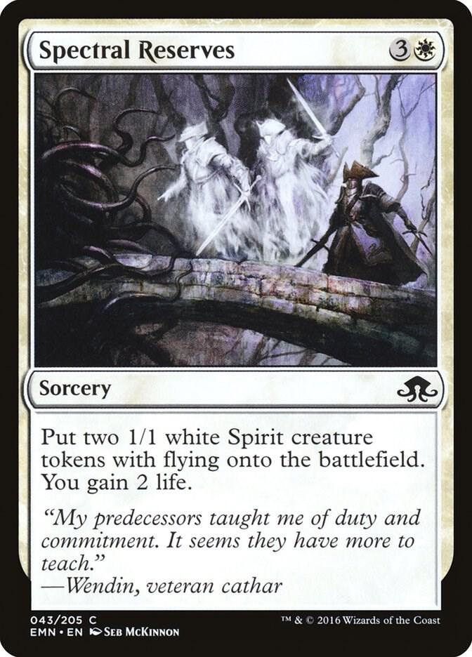 Spectral Reserves (43) [Eldritch Moon]