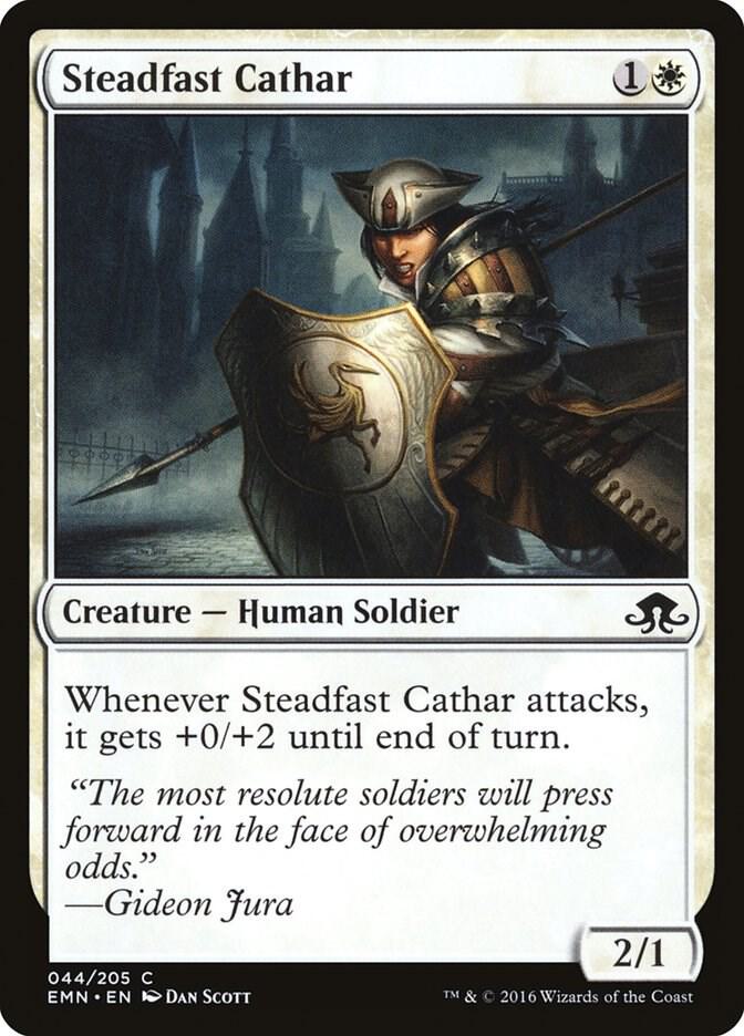 Steadfast Cathar (44) [Eldritch Moon]