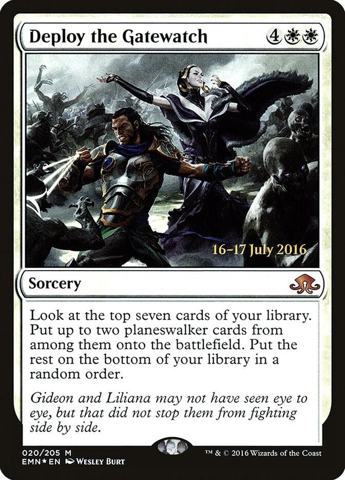 Deploy the Gatewatch (20) [Prerelease Cards]