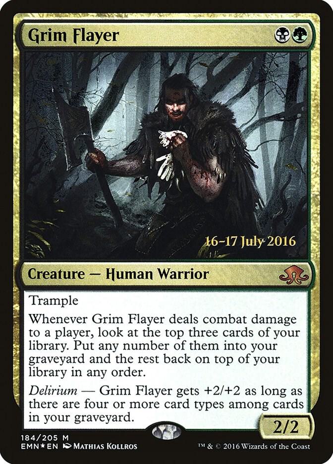 Grim Flayer (184) [Prerelease Cards]