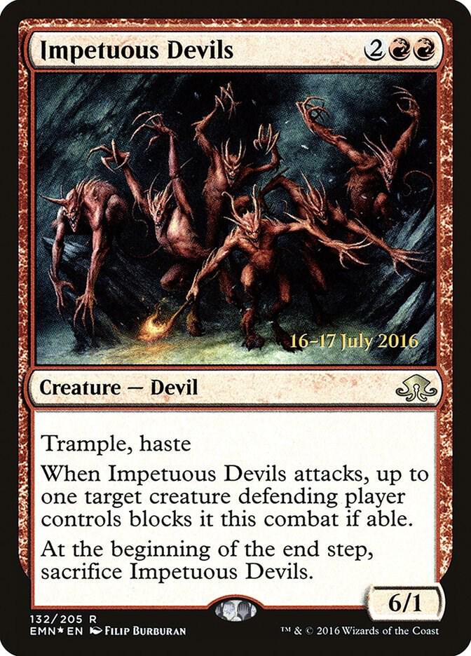 Impetuous Devils (132) [Prerelease Cards]