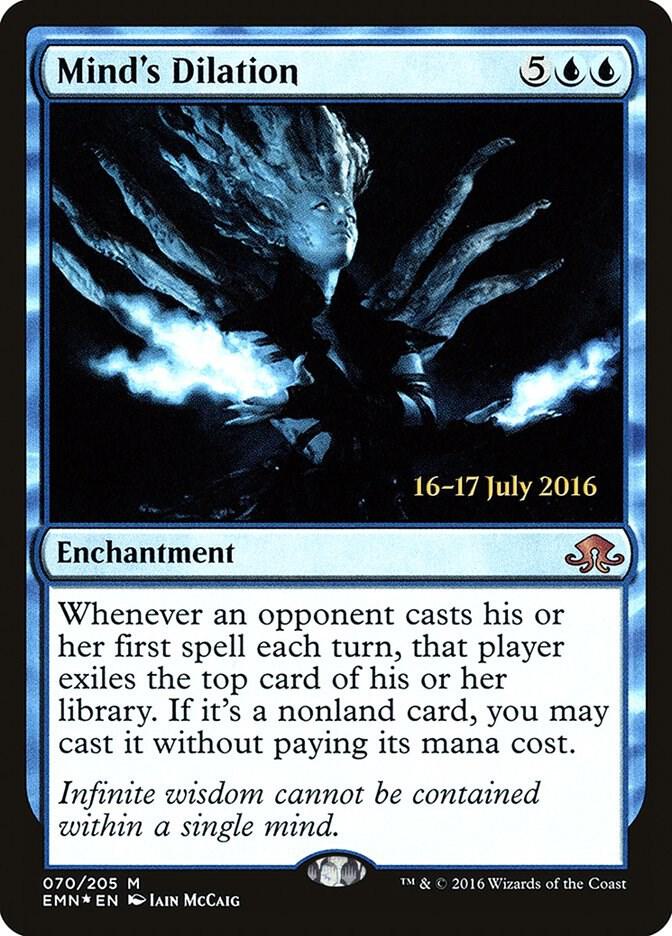 Mind's Dilation (70) [Prerelease Cards]
