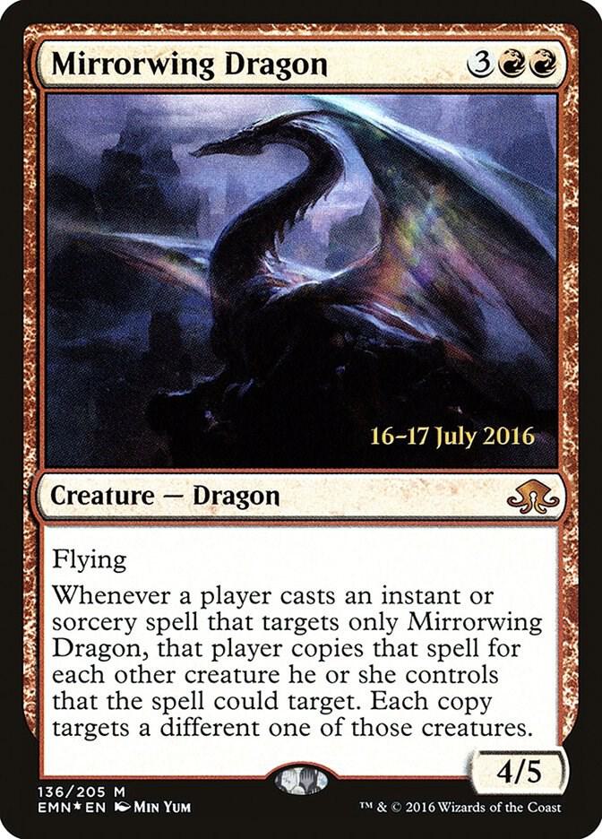 Mirrorwing Dragon (136) [Prerelease Cards]