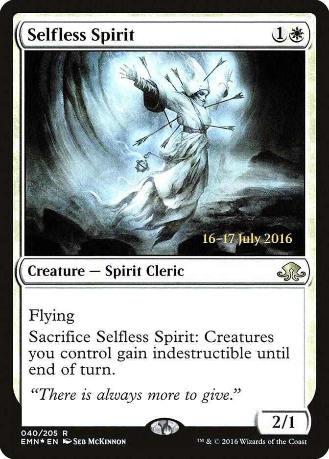 Selfless Spirit (40) [Prerelease Cards]