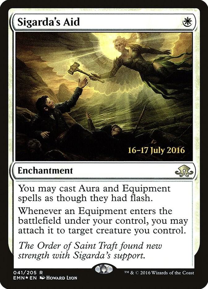 Sigarda's Aid (41) [Prerelease Cards]