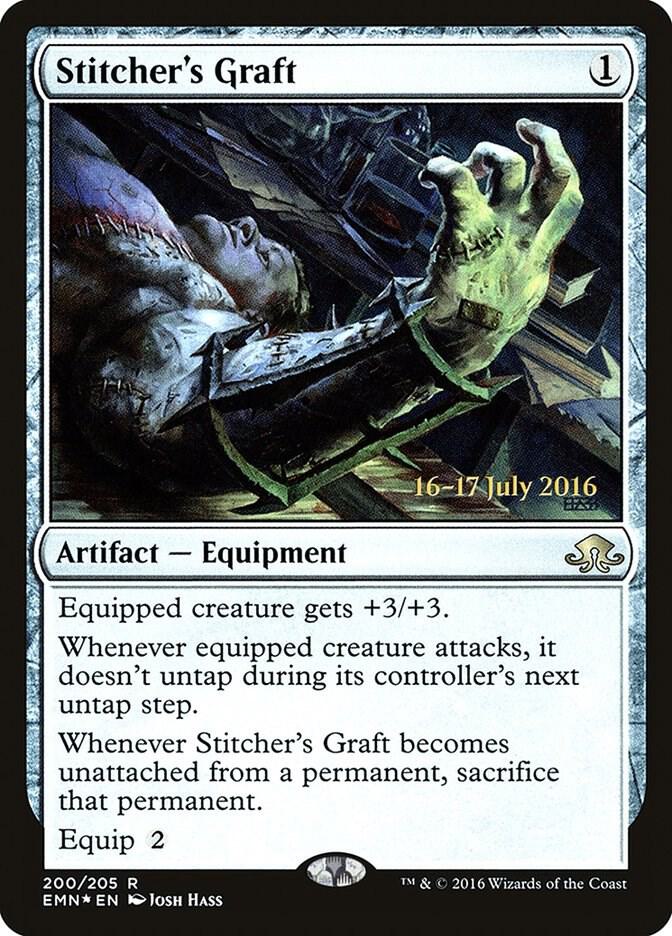Stitcher's Graft (200) [Prerelease Cards]