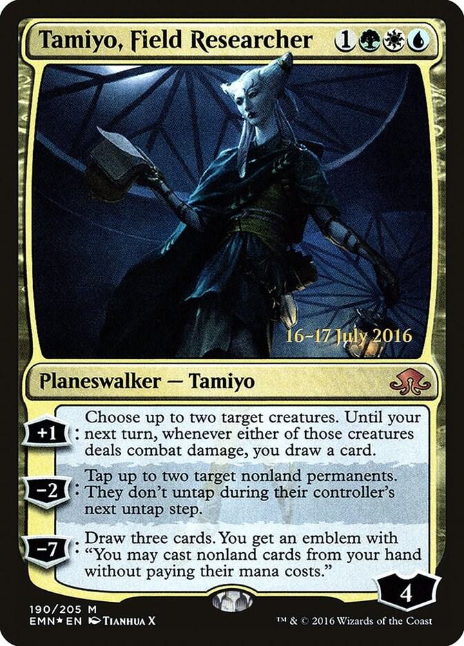 Tamiyo, Field Researcher (190) [Prerelease Cards]