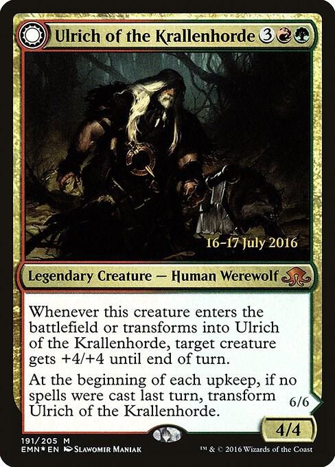 Ulrich of the Krallenhorde (191) [Prerelease Cards]