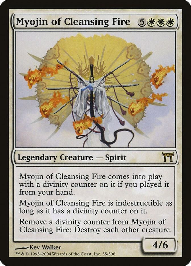 Myojin of Cleansing Fire (35) [Champions of Kamigawa]