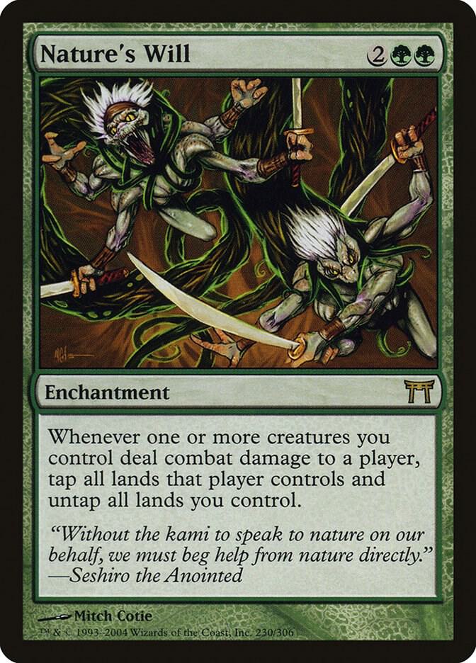 Nature's Will (230) [Champions of Kamigawa]