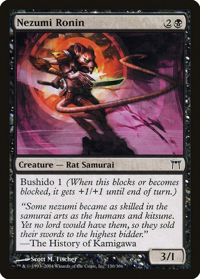 Nezumi Ronin (130) [Champions of Kamigawa]