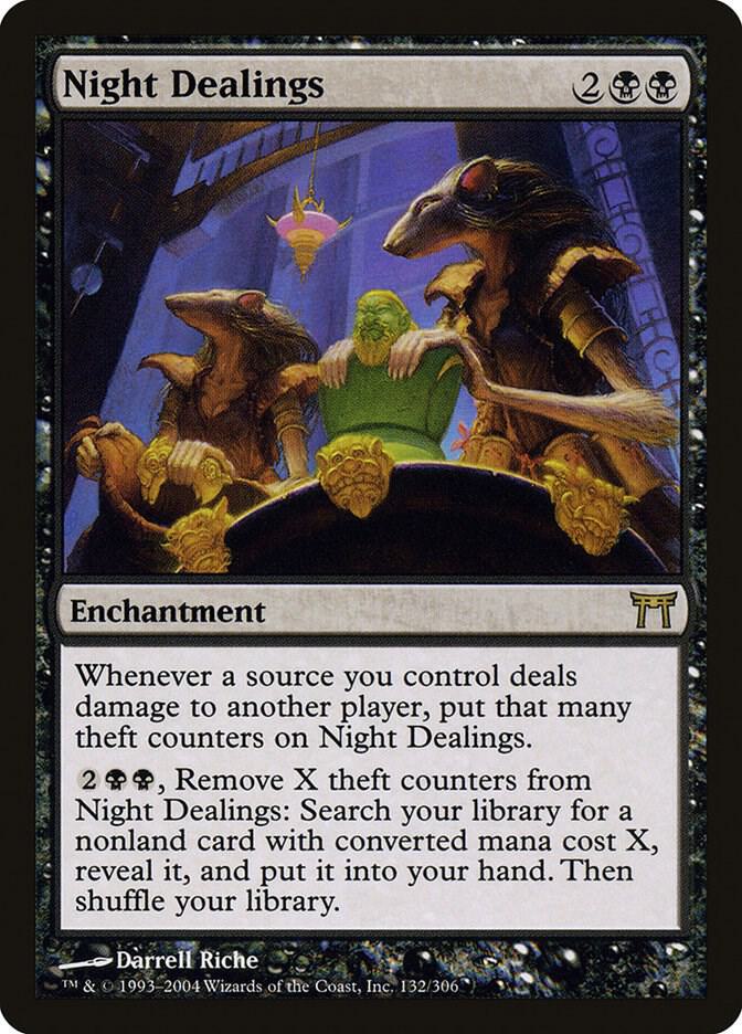 Night Dealings (132) [Champions of Kamigawa]