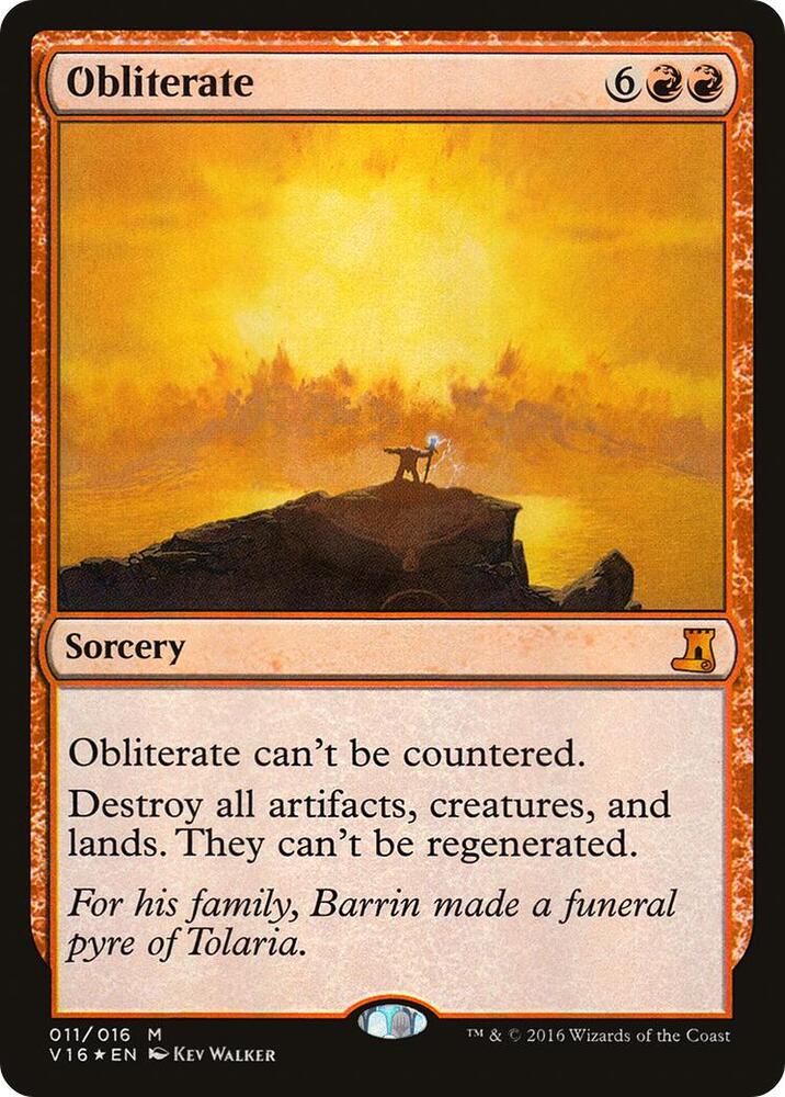 Obliterate (11) [From the Vault: Lore]