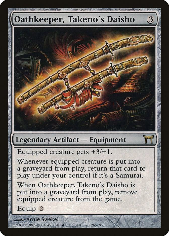 Oathkeeper, Takeno's Daisho (265) [Champions of Kamigawa]