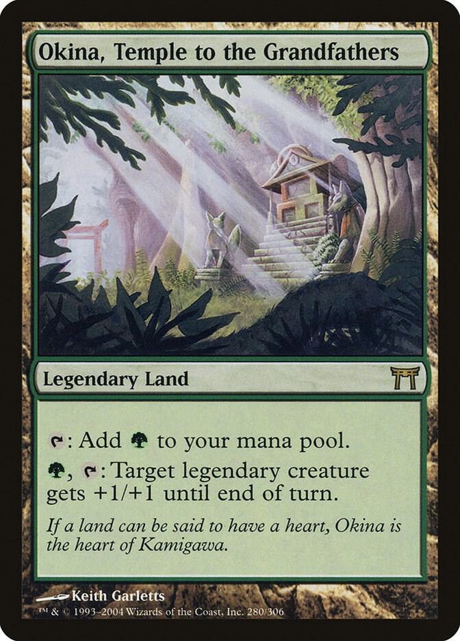 Okina, Temple to the Grandfathers (280) [Champions of Kamigawa]