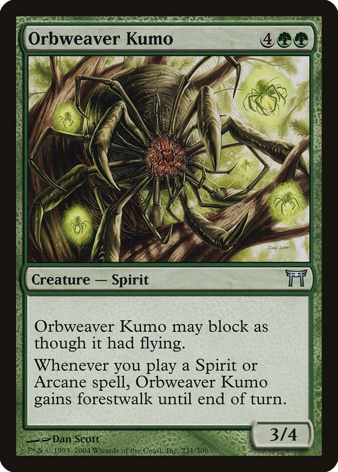 Orbweaver Kumo (231) [Champions of Kamigawa]