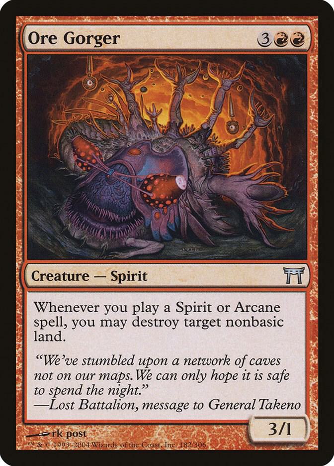 Ore Gorger (182) [Champions of Kamigawa]