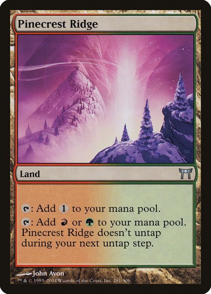Pinecrest Ridge (281) [Champions of Kamigawa]