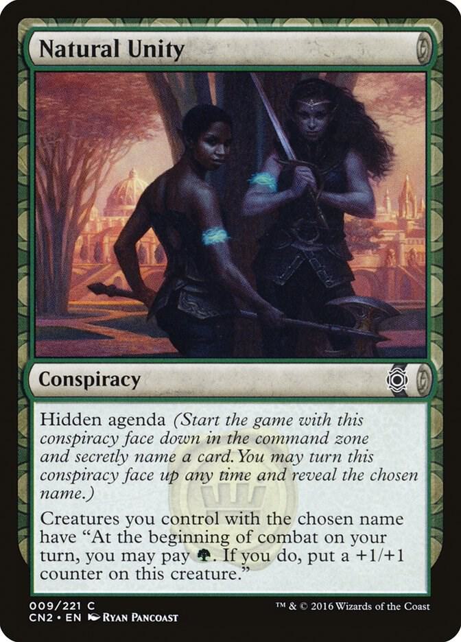 Natural Unity (9) [Conspiracy: Take the Crown]