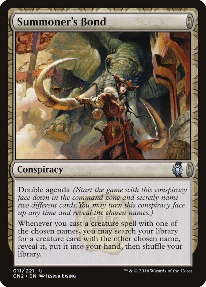 Summoner's Bond (11) [Conspiracy: Take the Crown]
