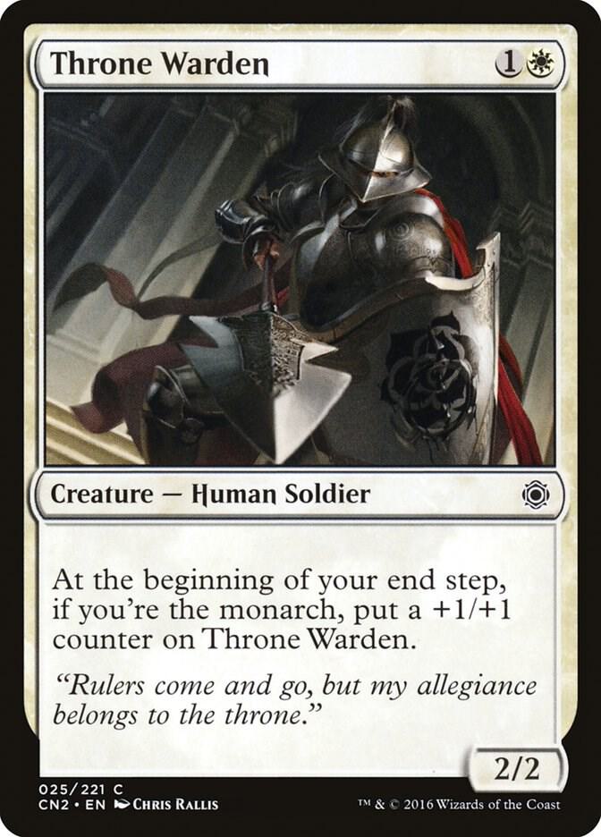 Throne Warden (25) [Conspiracy: Take the Crown]