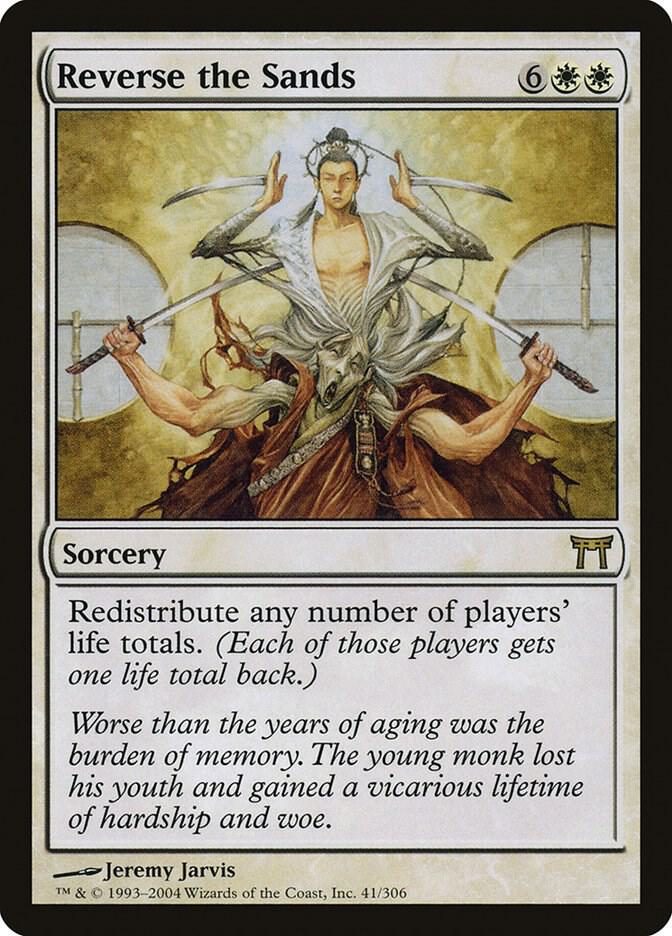 Reverse the Sands (41) [Champions of Kamigawa]