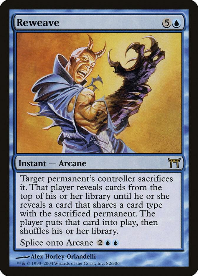 Reweave (82) [Champions of Kamigawa]