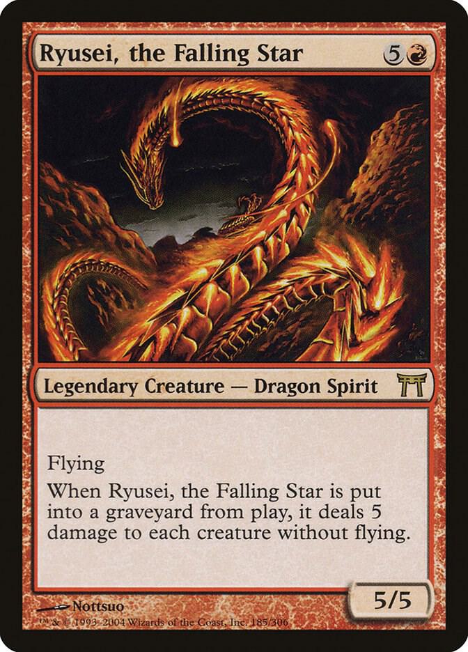 Ryusei, the Falling Star (185) [Champions of Kamigawa]