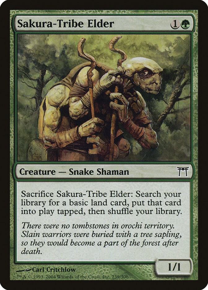 Sakura-Tribe Elder (239) [Champions of Kamigawa]