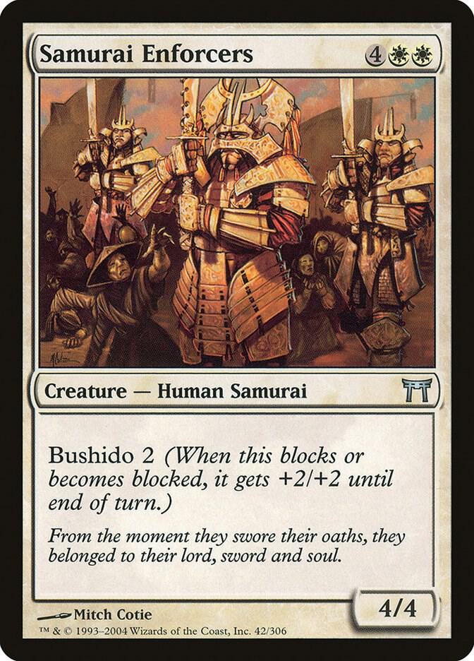 Samurai Enforcers (42) [Champions of Kamigawa]