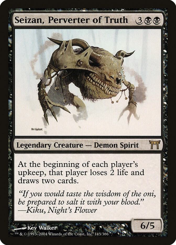 Seizan, Perverter of Truth (143) [Champions of Kamigawa]