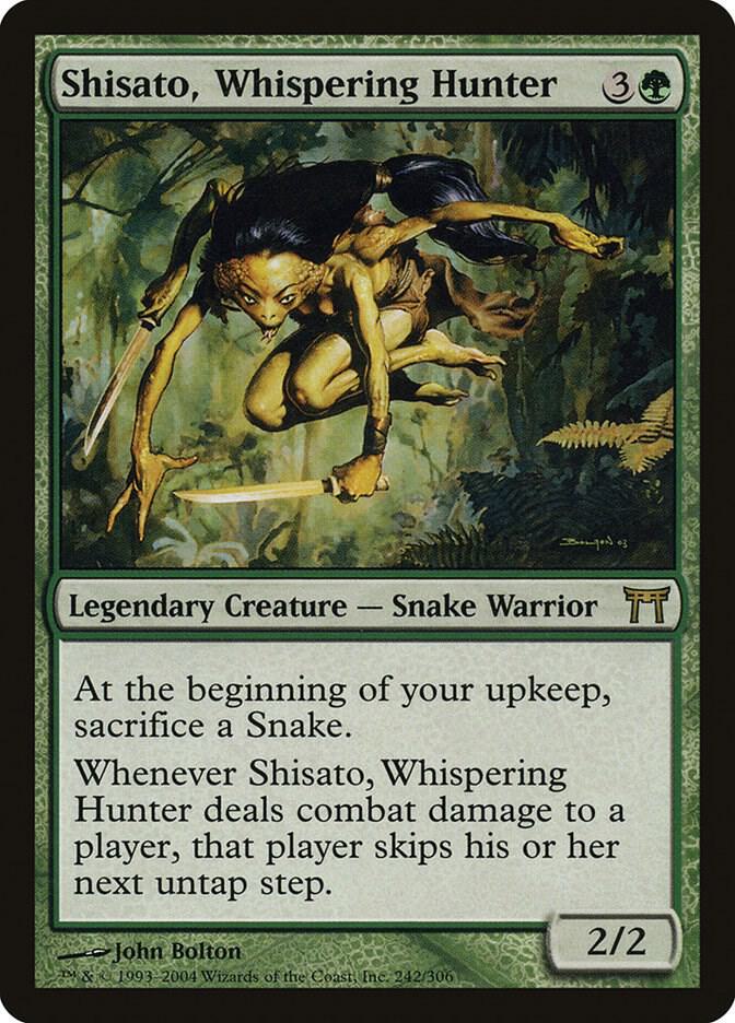 Shisato, Whispering Hunter (242) [Champions of Kamigawa]