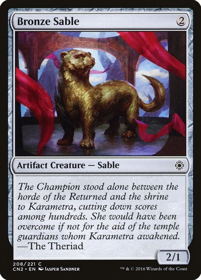Bronze Sable (208) [Conspiracy: Take the Crown]