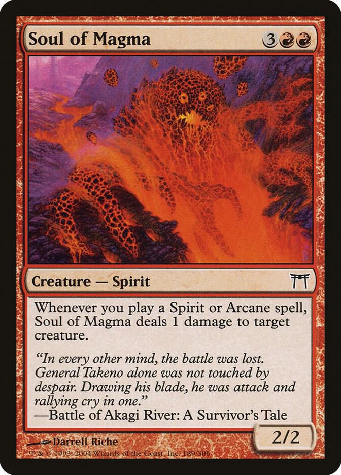 Soul of Magma (189) [Champions of Kamigawa]
